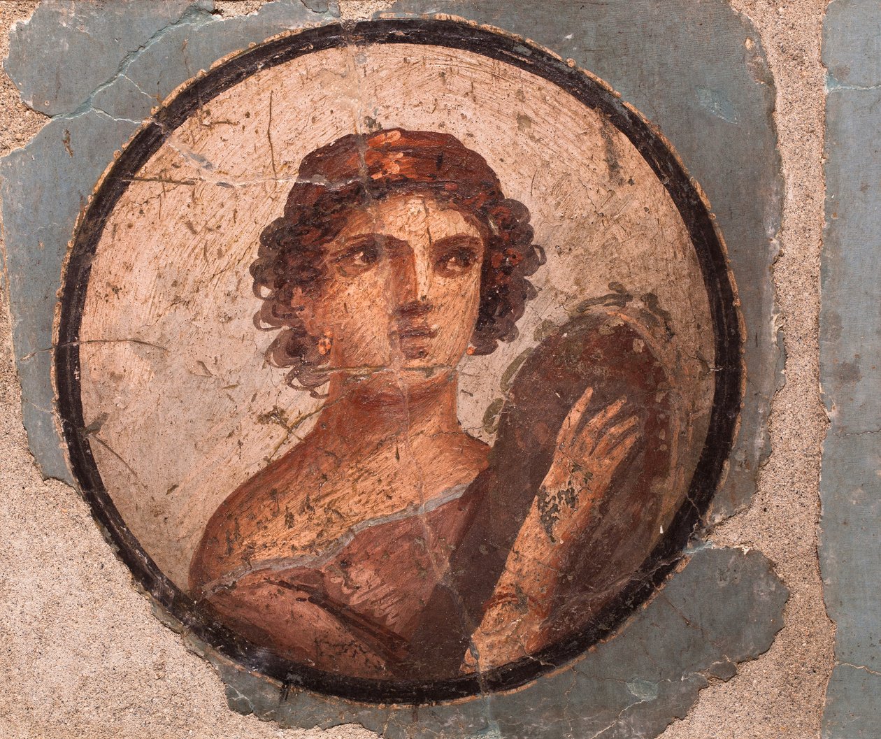 Ritratti di medaglioni, Pompei da School Roman