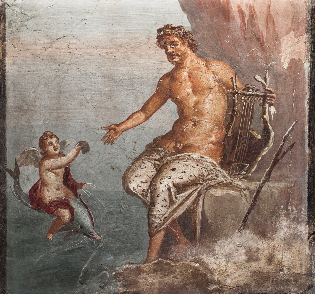 Polifemo e Galatea, Ercolano da School Roman