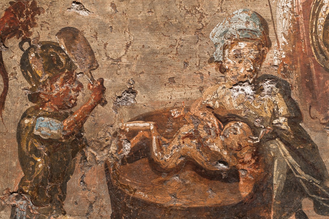 Il Giudizio di Salomone, Pompei da School Roman