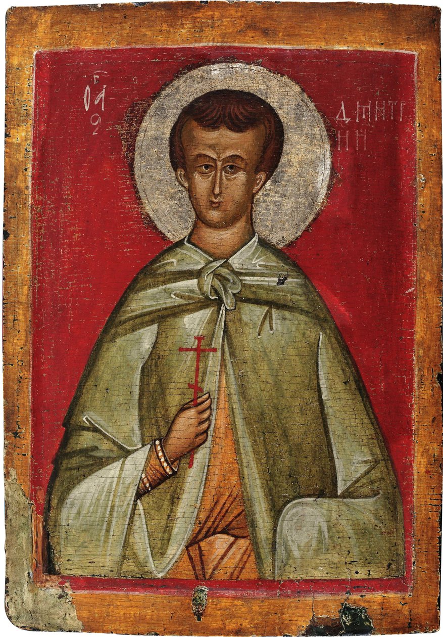 San Demetrio di Tessalonica da School Russian