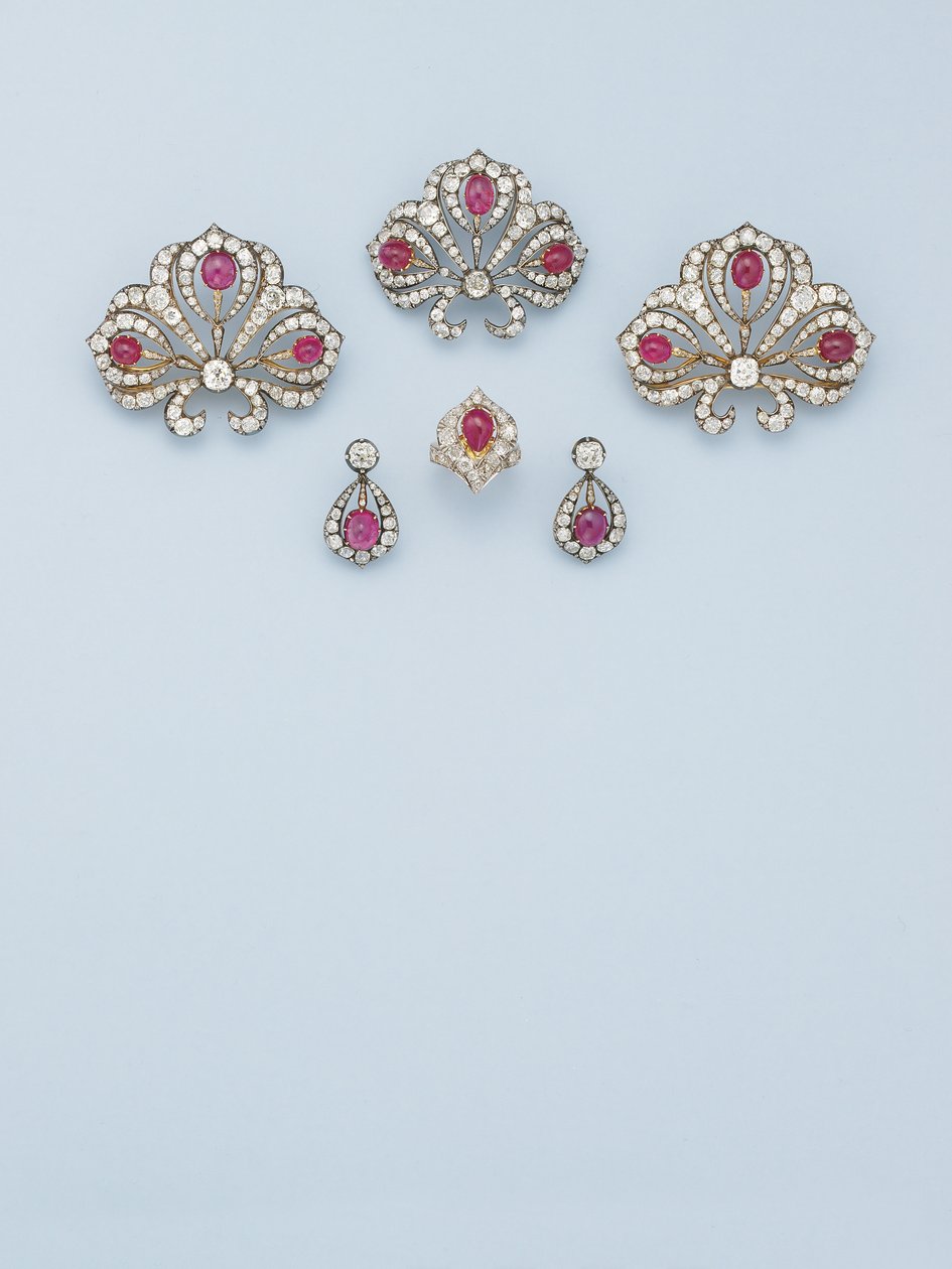 Importante suite di gioielli, c.1850 da School Russian