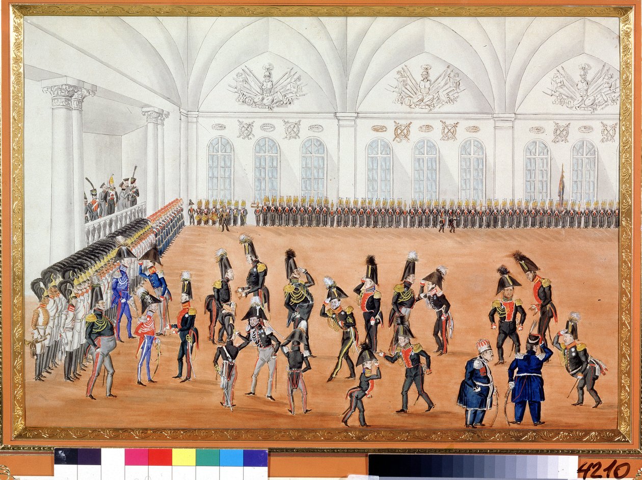 La parata della guardia da School Russian
