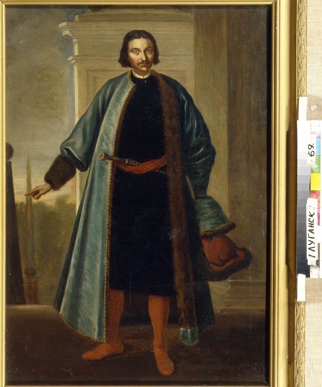Ritratto del principe Anikita Ivanovich Repnin da School Russian