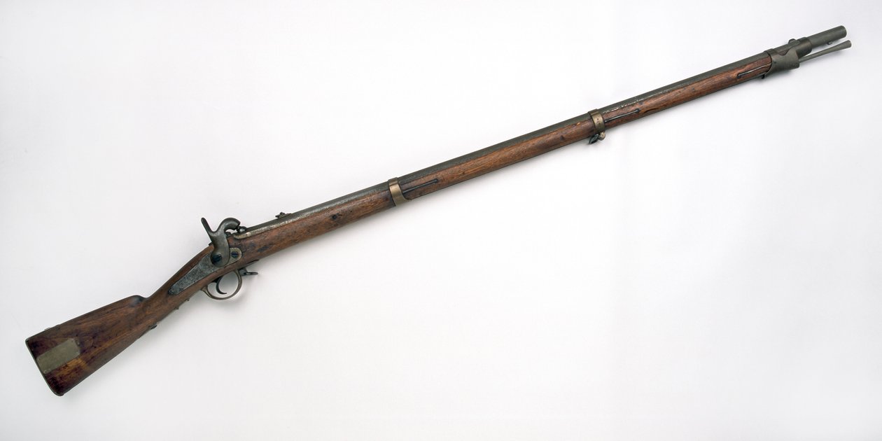 Moschetto a percussione russo da 0,709 pollici, Modello 1845 da School Russian