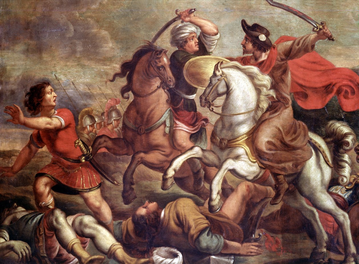 Apparizione di San Giacomo il Maggiore alla Battaglia di Clavijo da School Spanish