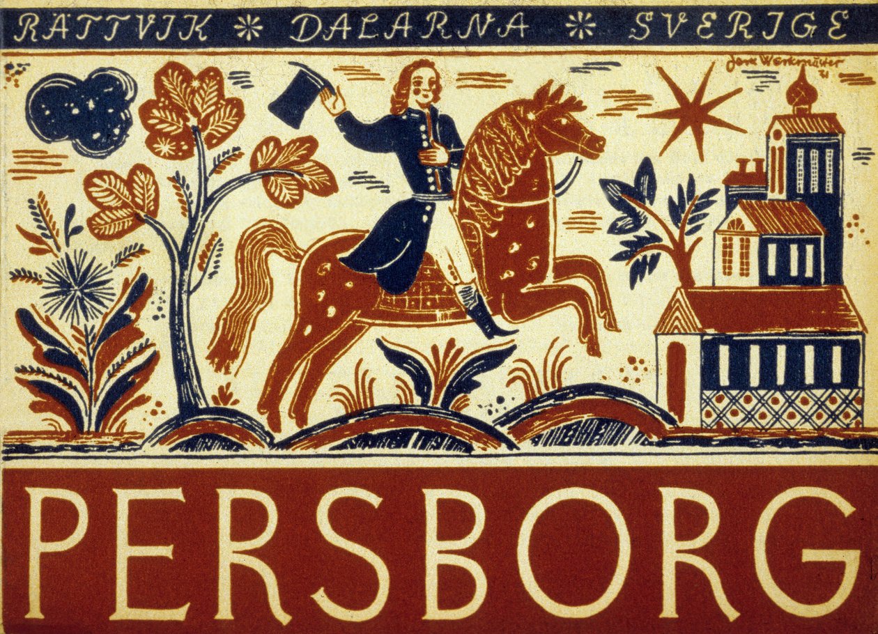 Poster del turismo svedese da School Swedish