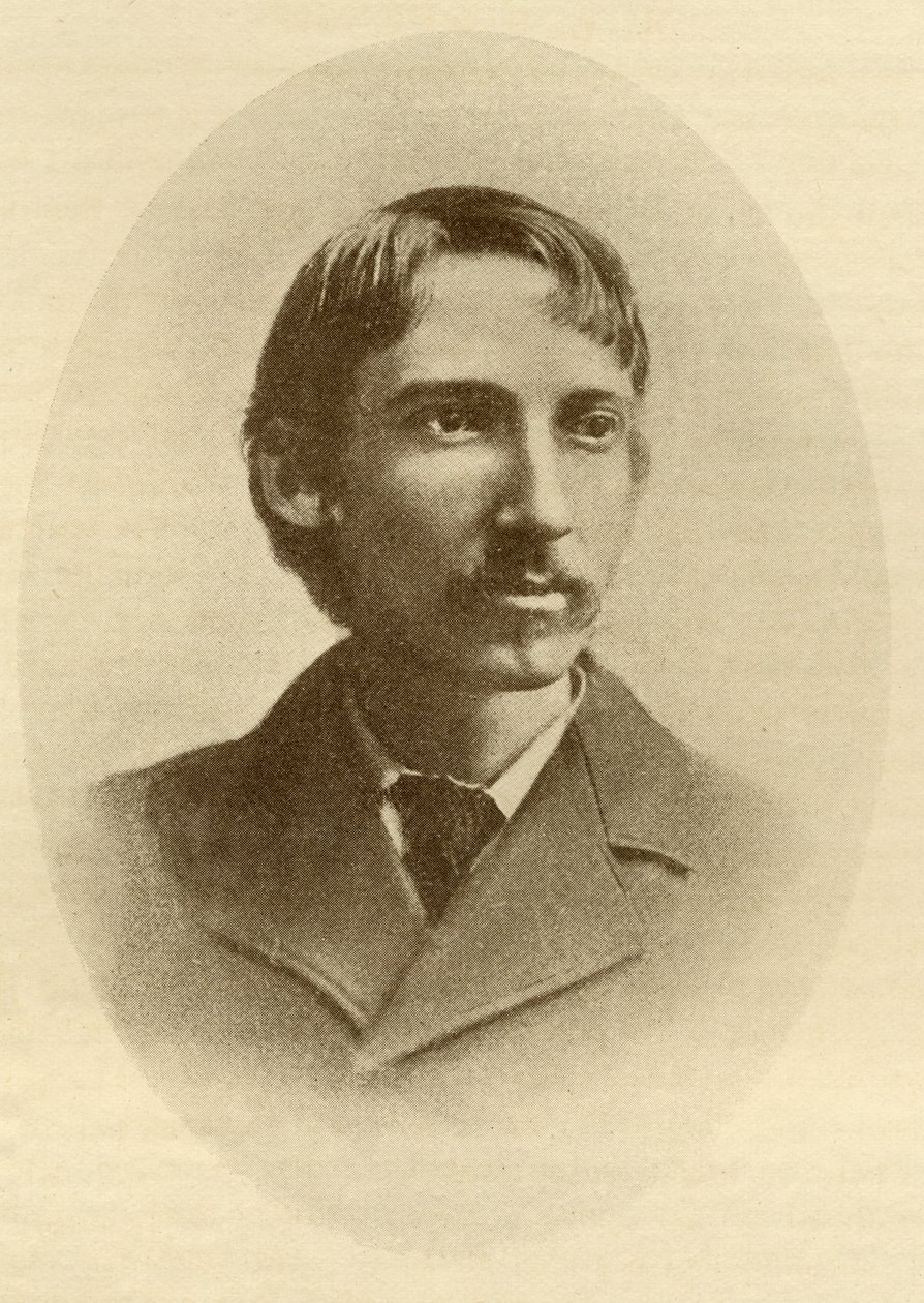 Robert Louis Balfour Stevenson (1850-94) da Scottish School