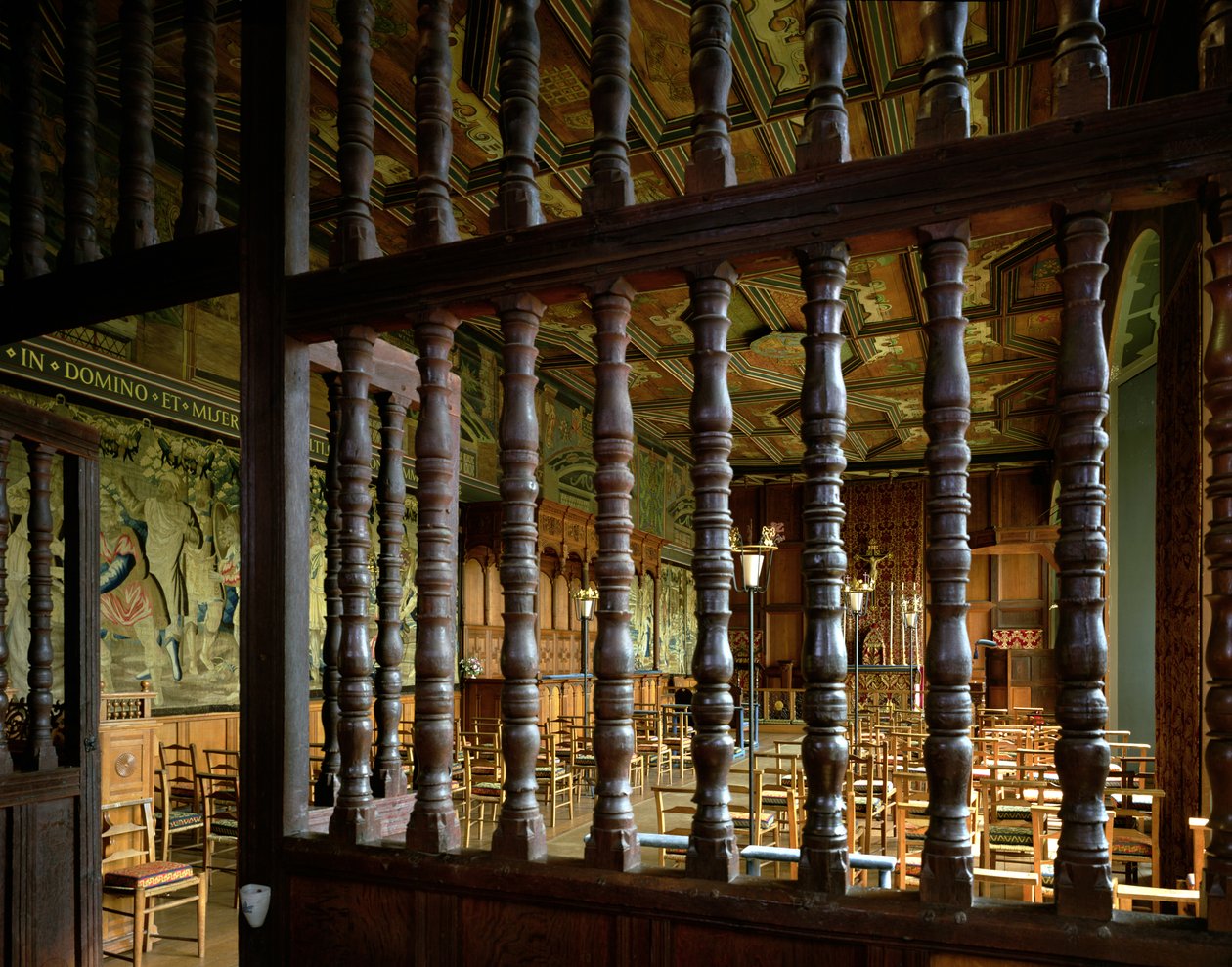 Interno della Cappella Reale da Scottish School