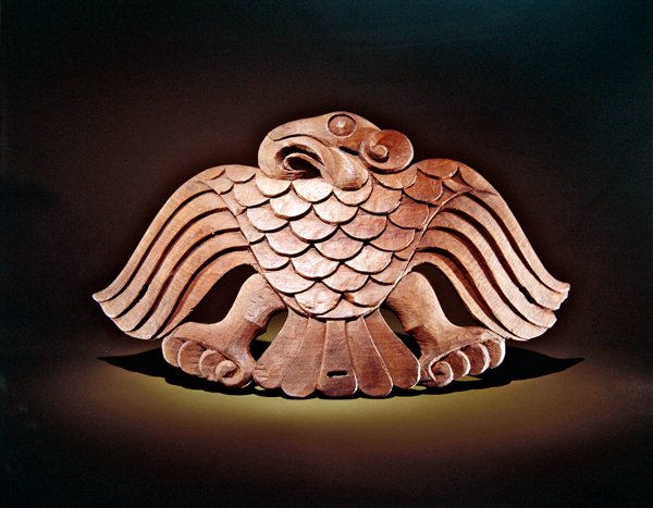 Ornamento per sella con aquila da Scythian