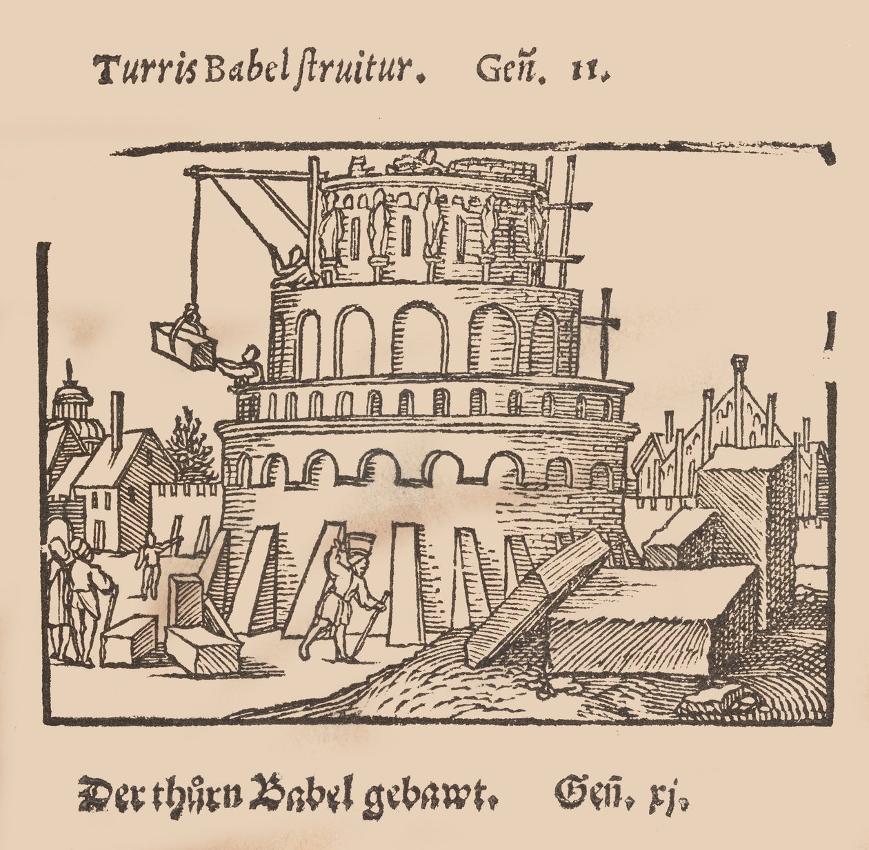 Biblicae Historiae, Artificiosissimis picturis effigiatae Per Sebaldum Behem Pictorem, ca. 1540 da Sebald Beham