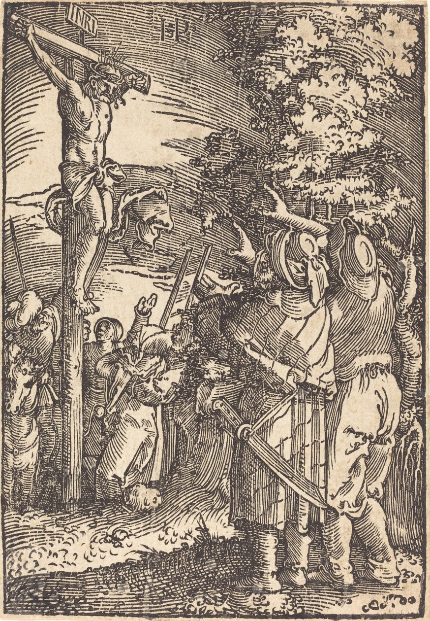 Cristo sulla croce da Sebald Beham