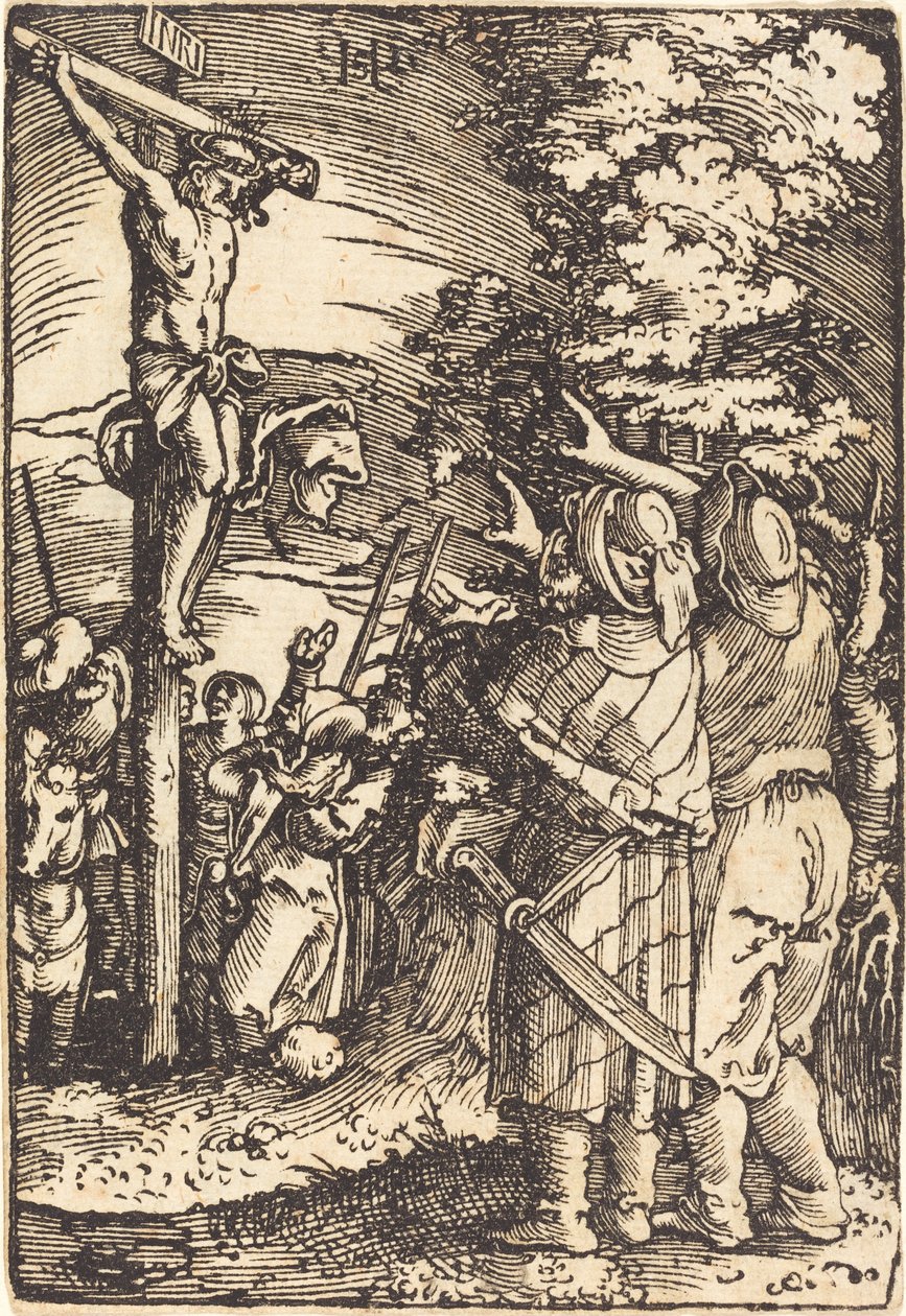 Cristo sulla croce da Sebald Beham