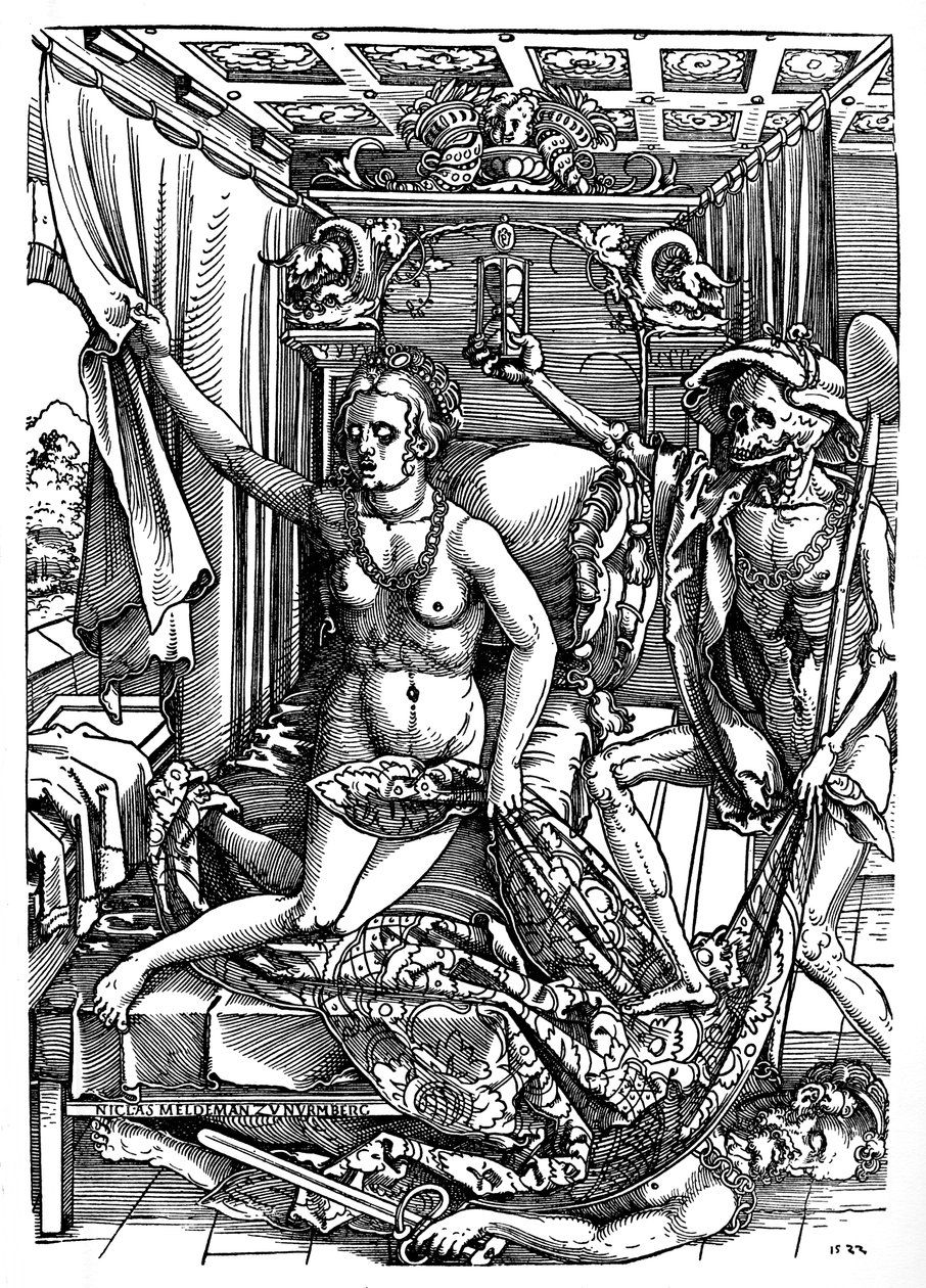 La morte e la cortigiana firmato dall