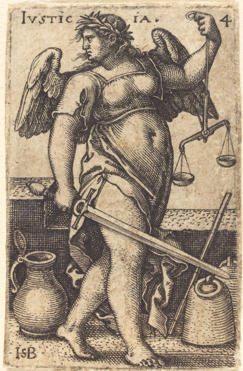 Giustizia da Sebald Beham