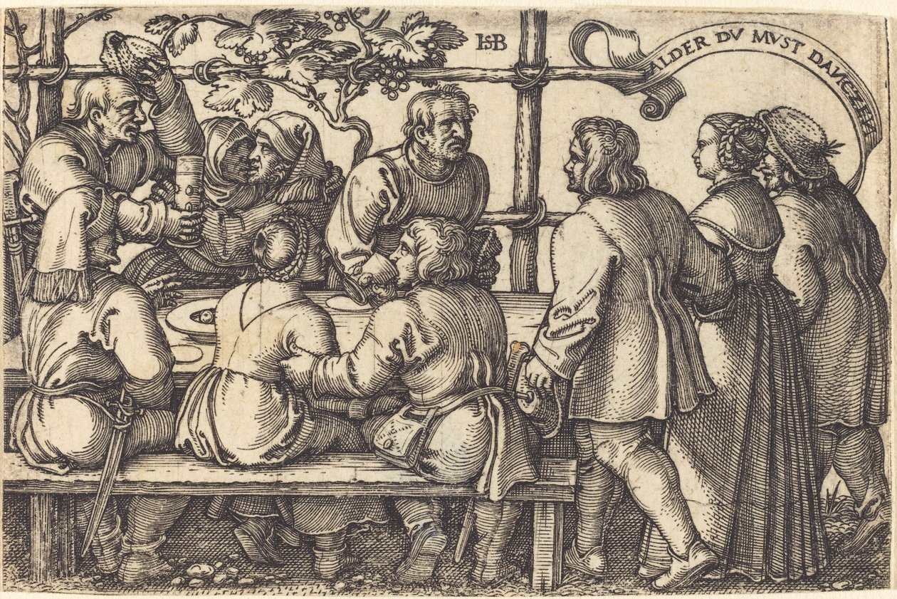 Festa dei contadini da Sebald Beham