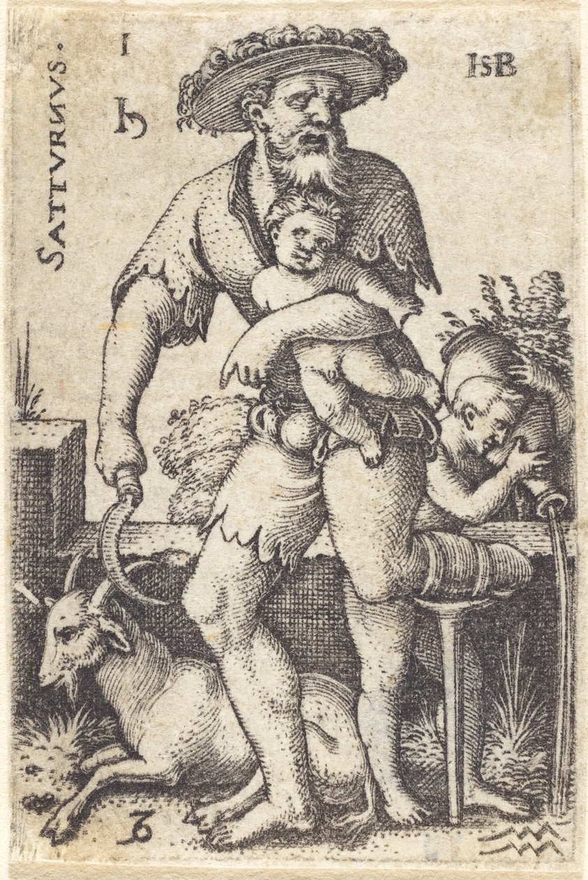Saturno da Sebald Beham