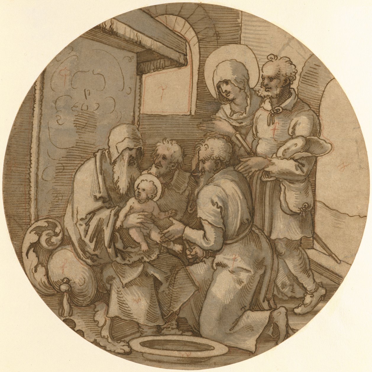 La circoncisione da Sebald Beham