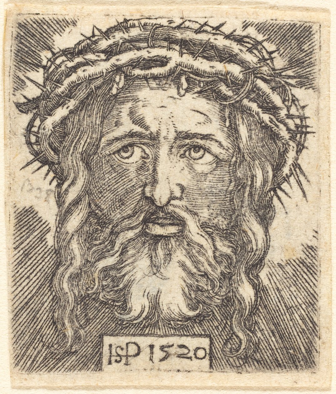 La testa di Cristo da Sebald Beham