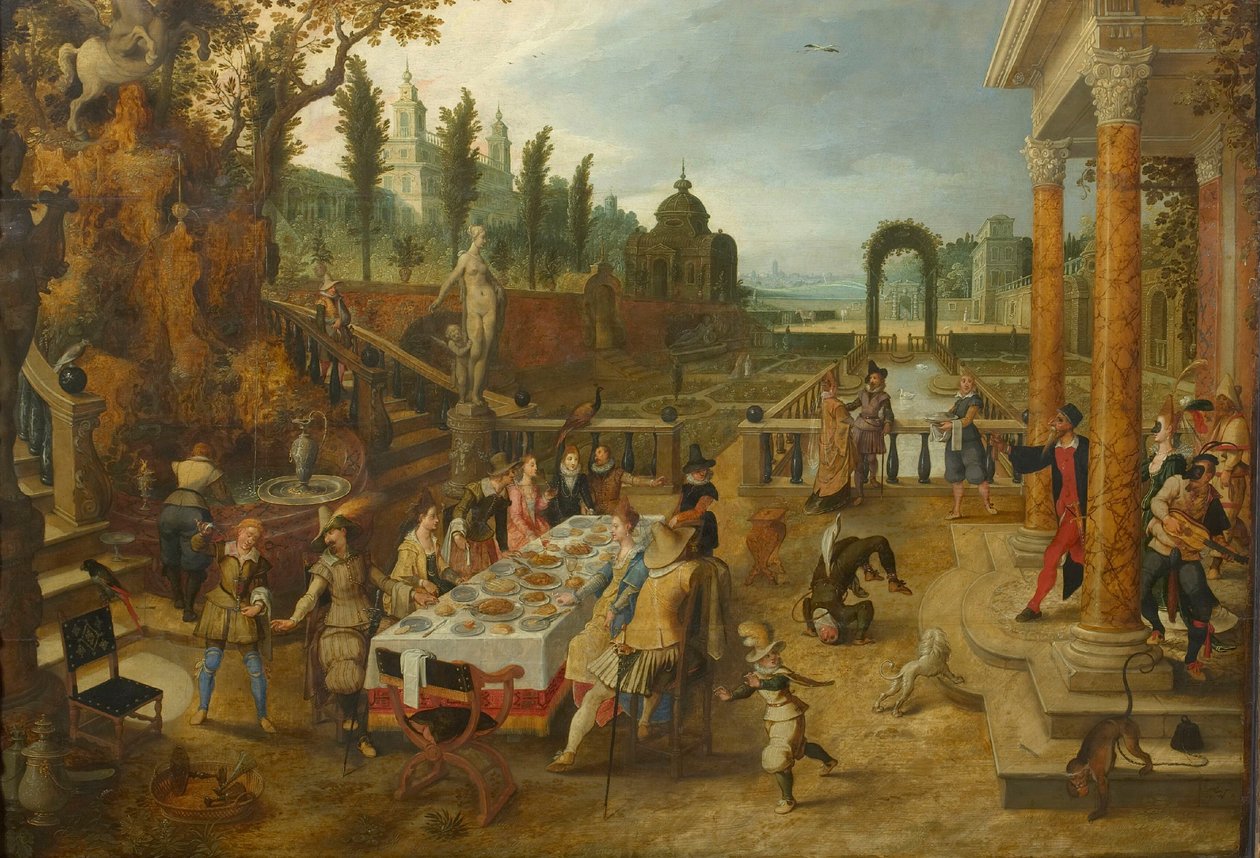 Festa campestre da Sebastiaen Vrancx