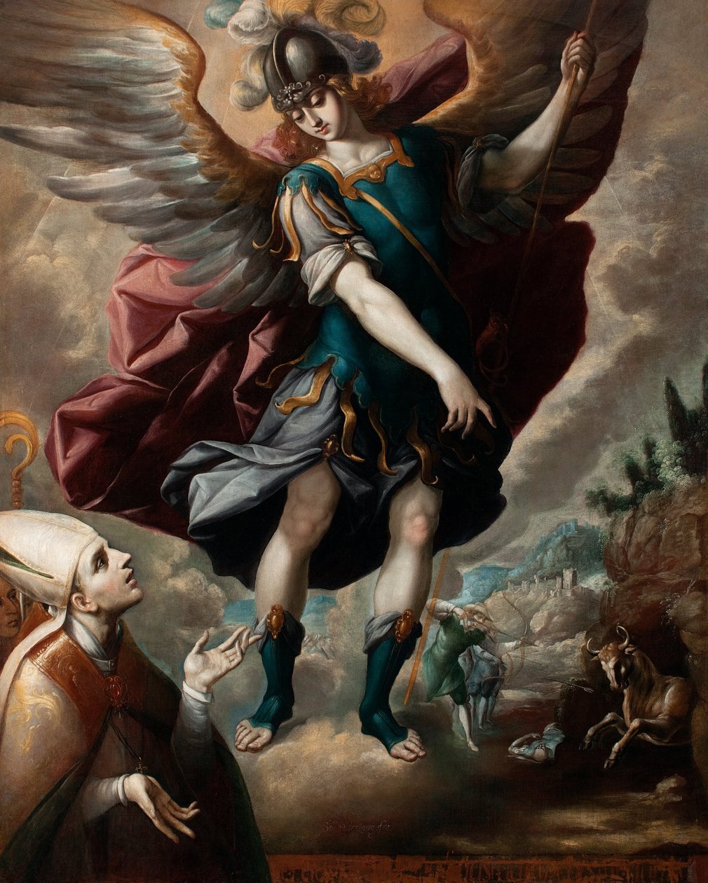 San Michele e il toro da Sebastian Lopez de Arteaga