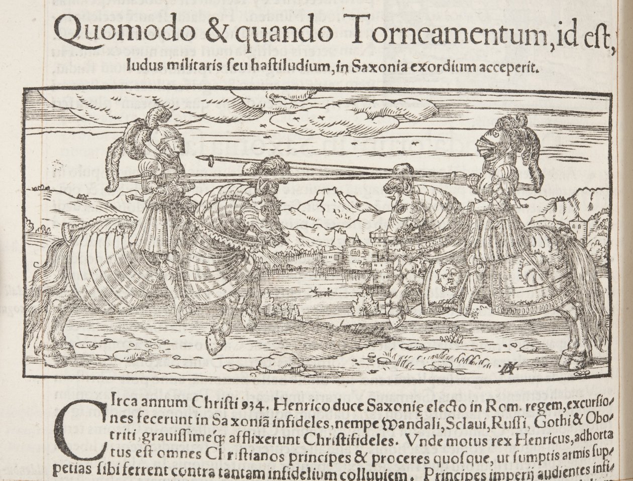 Cosmographia, Fol 744, 1544 da Sebastian Munster