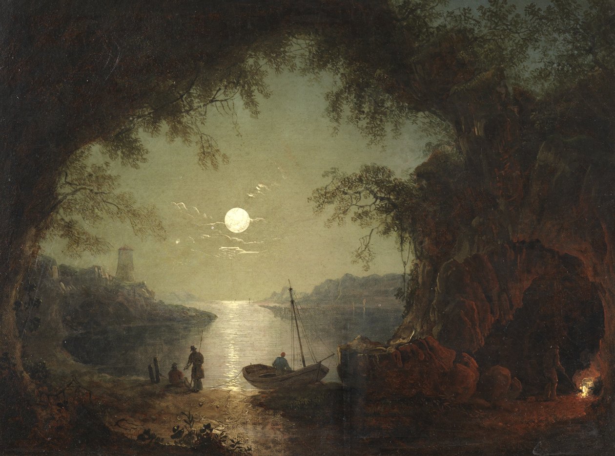Una baia al chiaro di luna da Sebastian Pether