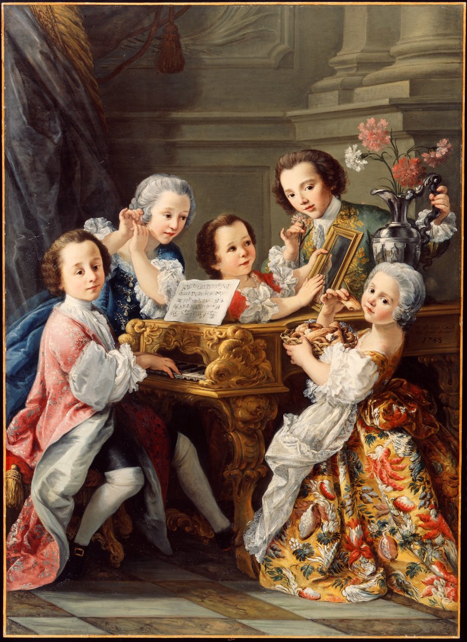Allegoria dei Cinque Sensi da Sebastiano Ceccarini