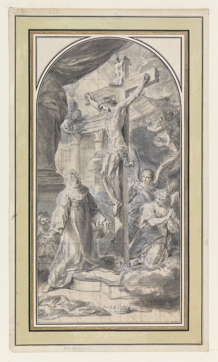 Visione della Crocifissione da Sebastiano Conca
