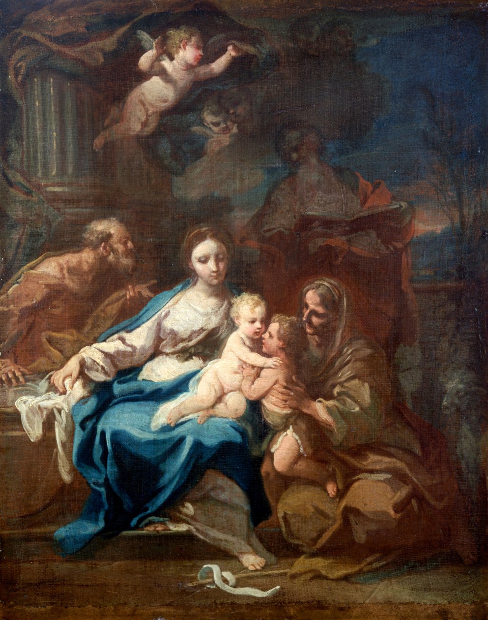 Sacra Famiglia con Sant