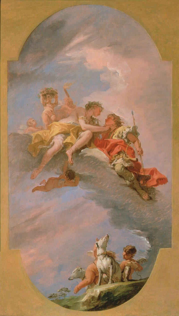 Venere e Adone da Sebastiano Ricci