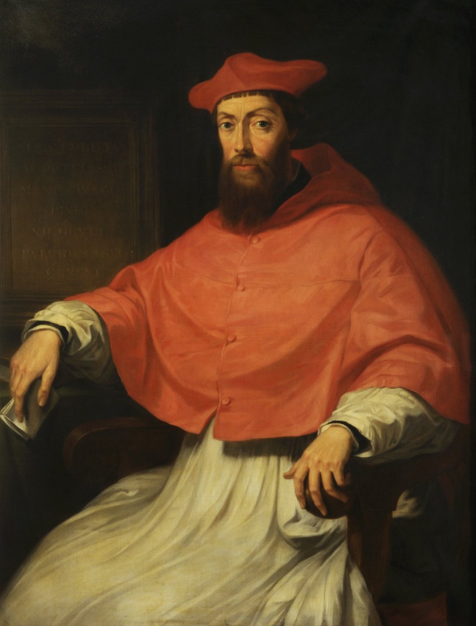 Cardinale Reginald Pole da Sebastiano del Piombo