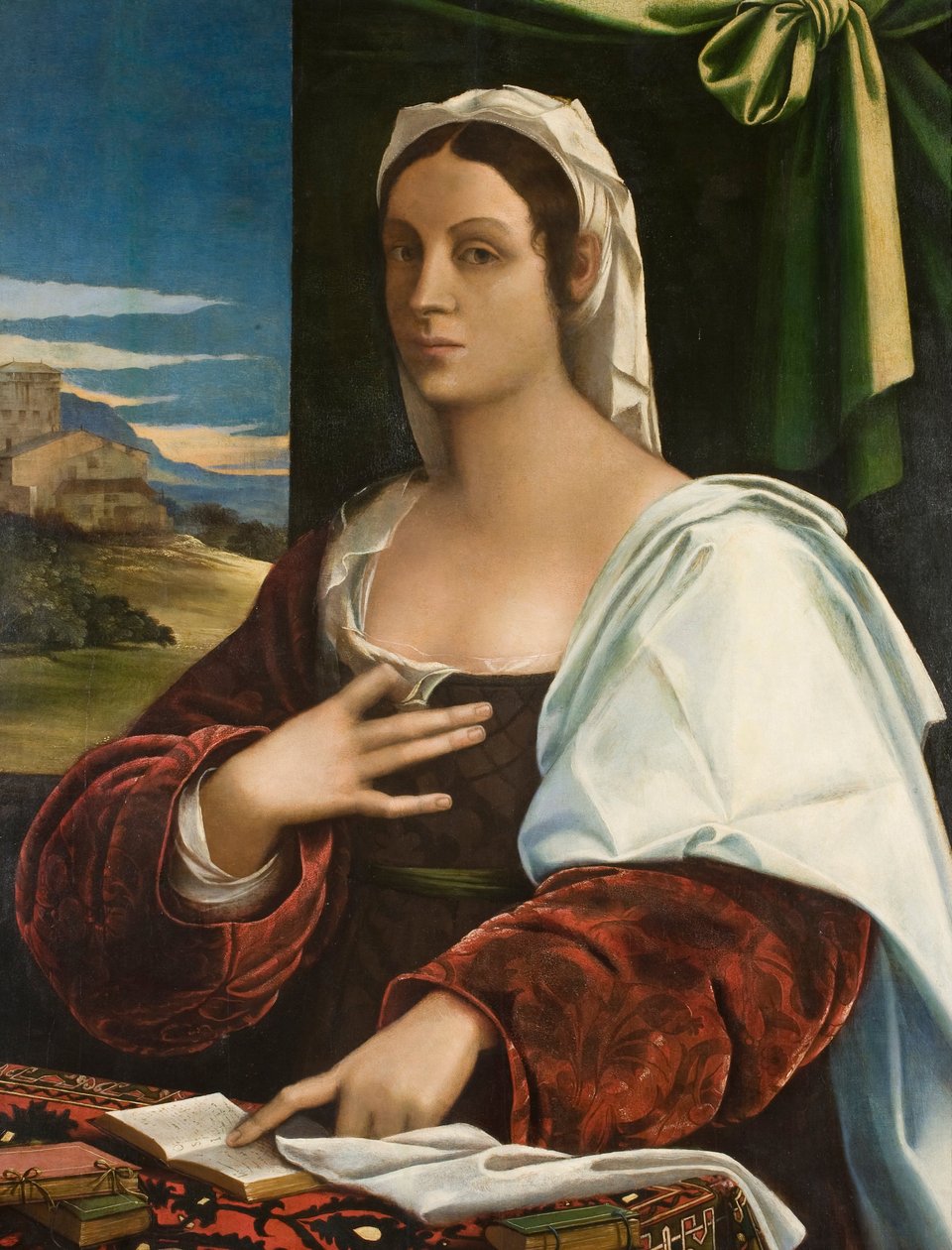 Vittoria Colonna da Sebastiano del Piombo
