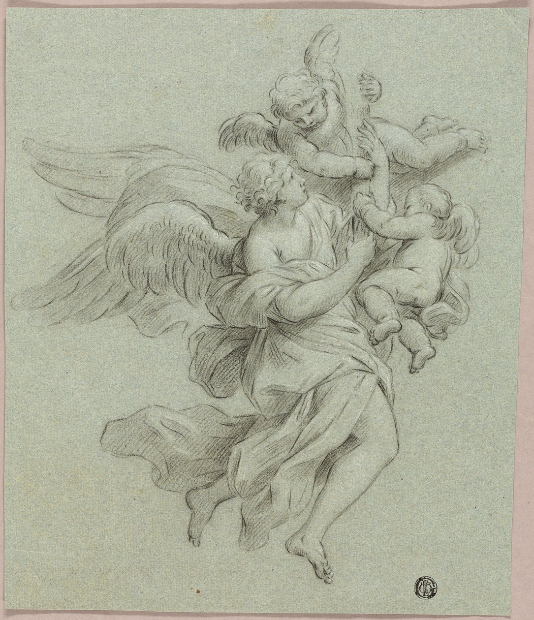 Angelo con Putti da Sebastiano Conca