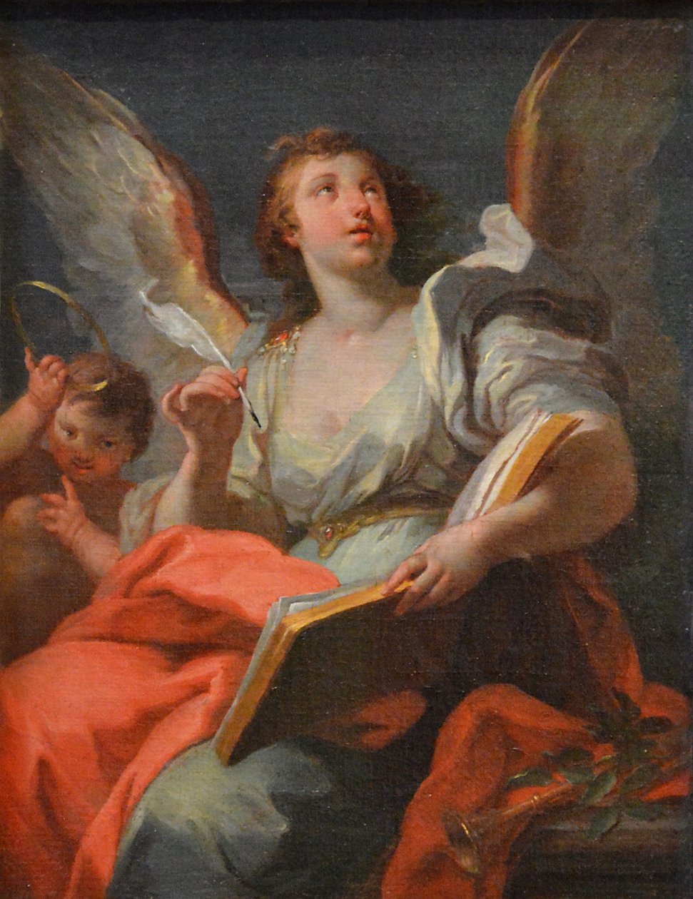 Francese: Allégorie de la Renommée Allegoria della fama da Sebastiano Conca