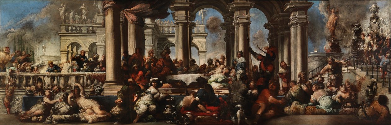 Il banchetto di Cleopatra da Sebastiano Mazzoni