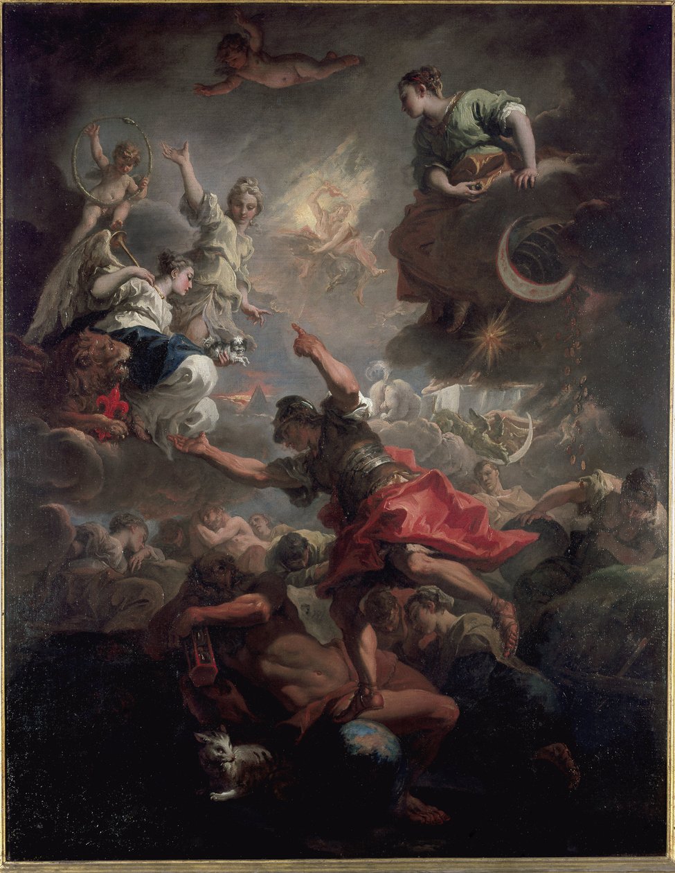 Allegoria della Toscana da Sebastiano Ricci