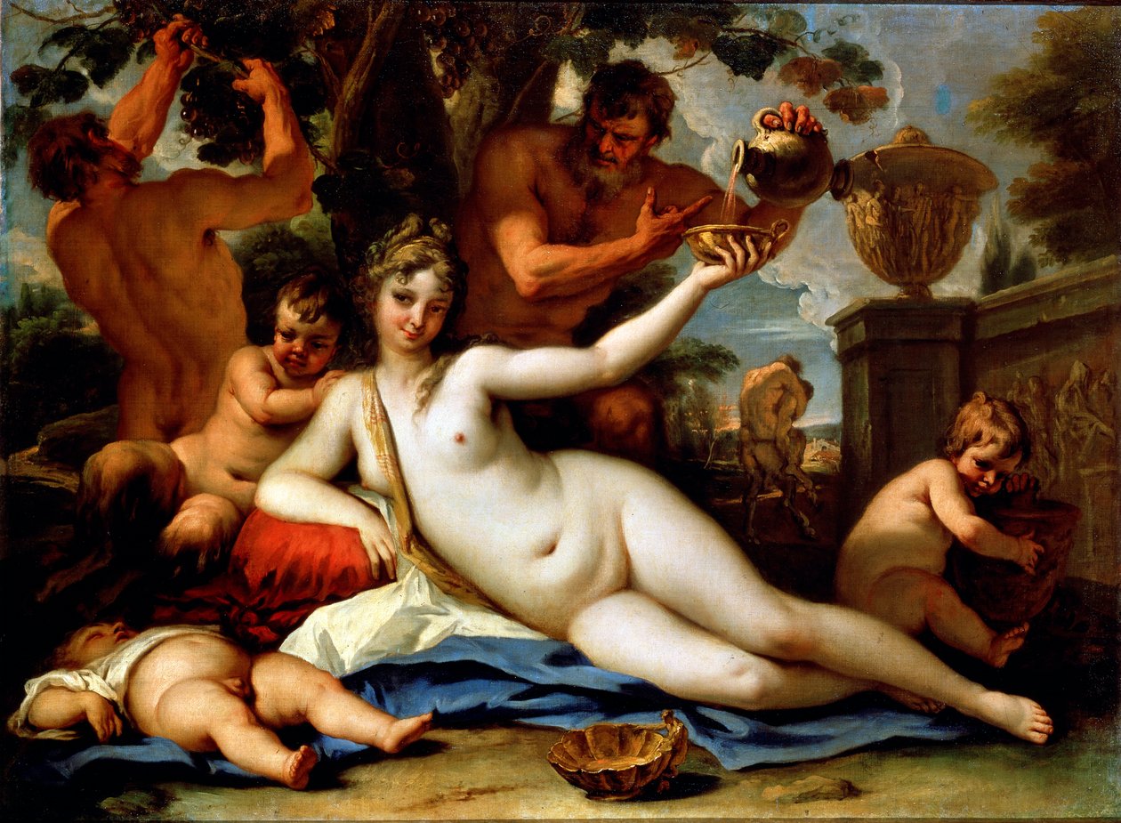 Baccante e satiri, c1713 da Sebastiano Ricci