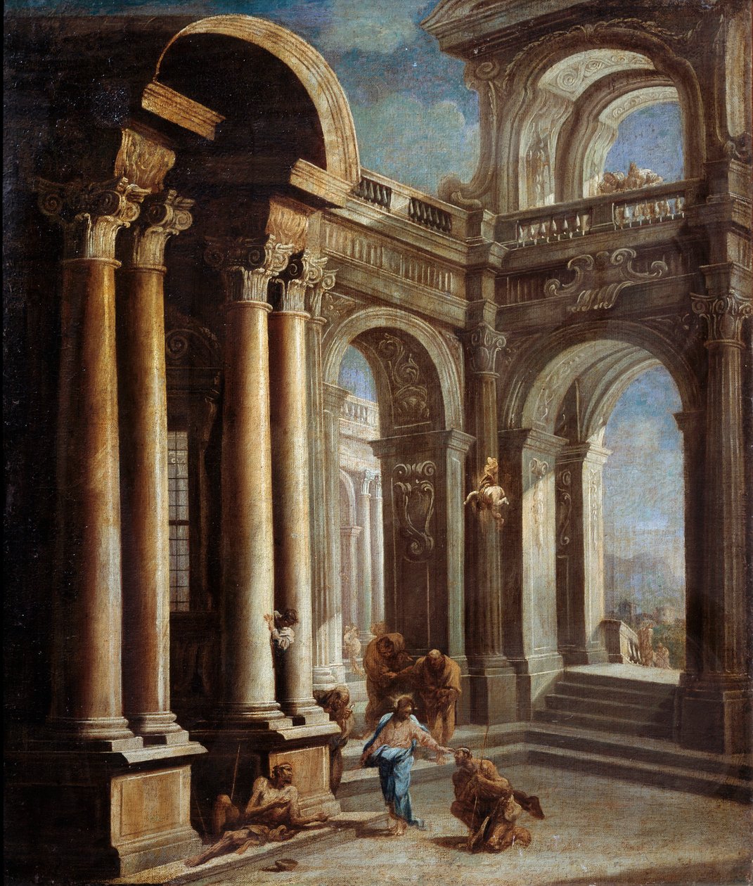 La guarigione del cieco di Gerico da Sebastiano Ricci