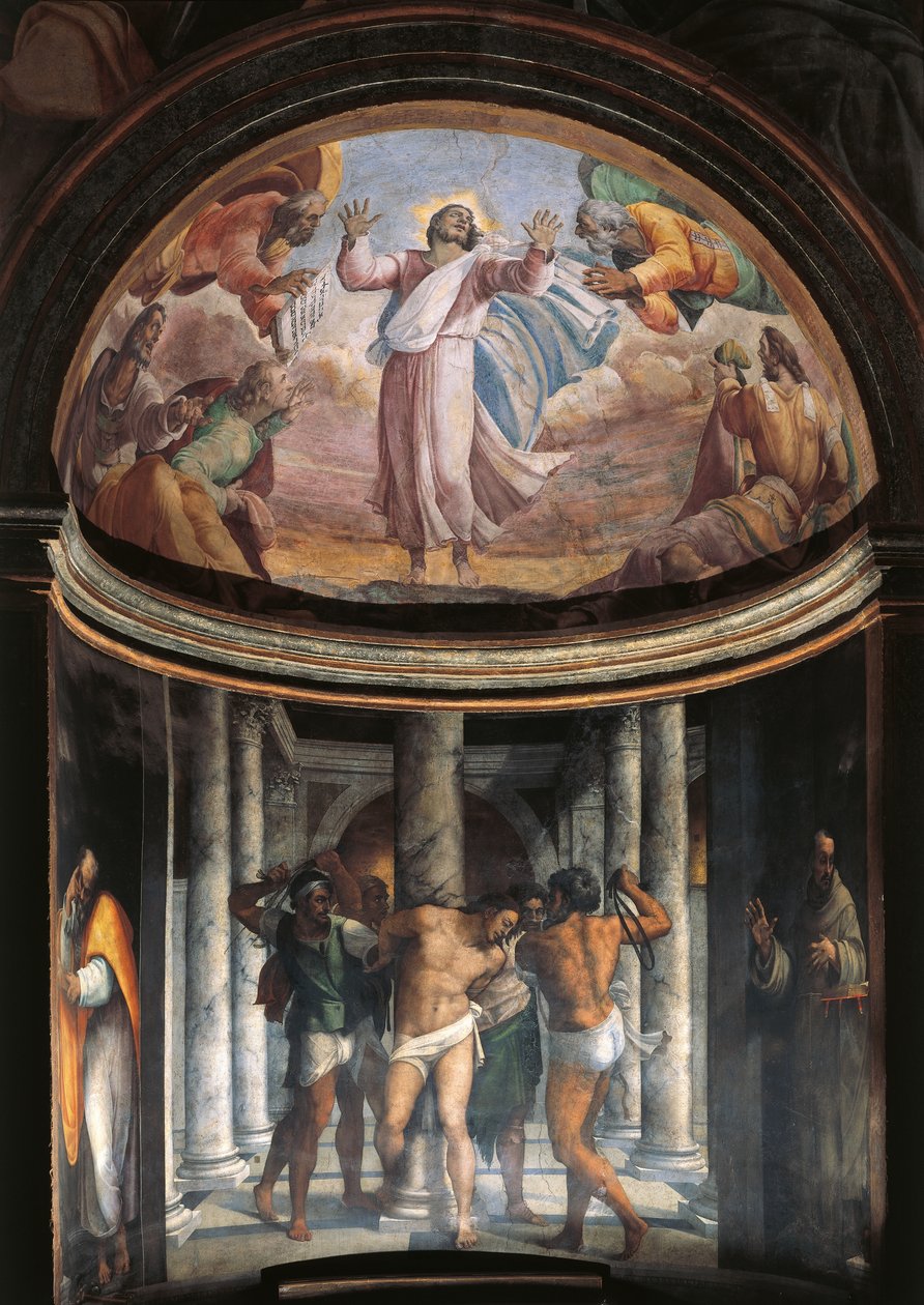 La Flagellazione di Cristo da Sebastiano del (c.1485 1547) Piombo