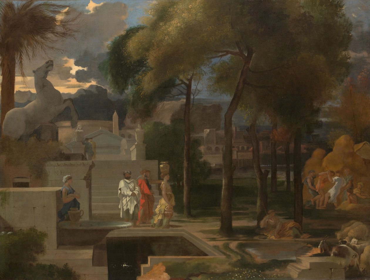 Paesaggio classico da Sébastien Bourdon