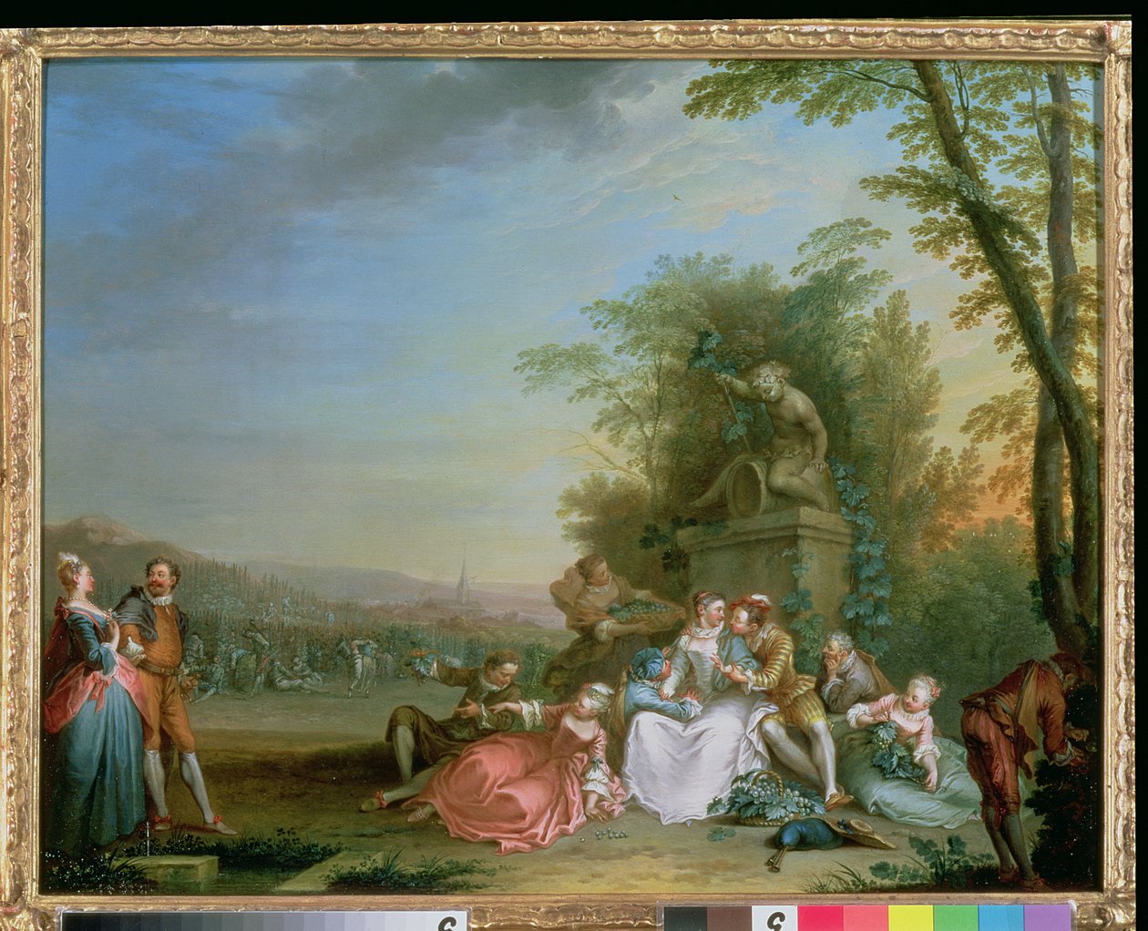 La vendemmia, c.1750 da Sebastien II Le Clerc