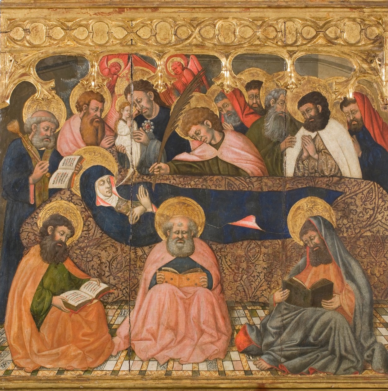 Dormizione della Vergine da Master of Estopiñán