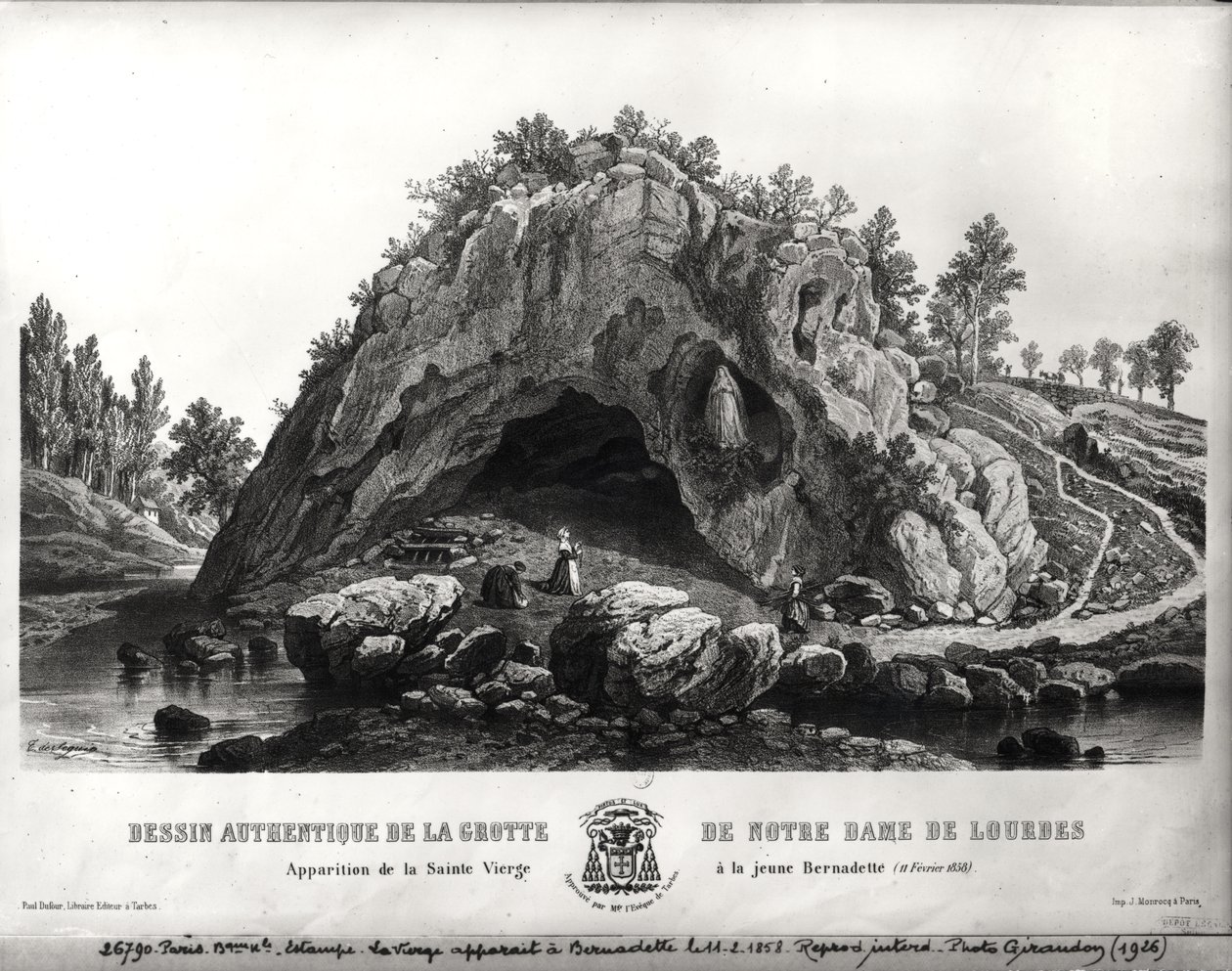 Apparizione della Vergine Maria a Bernadette Soubirous l