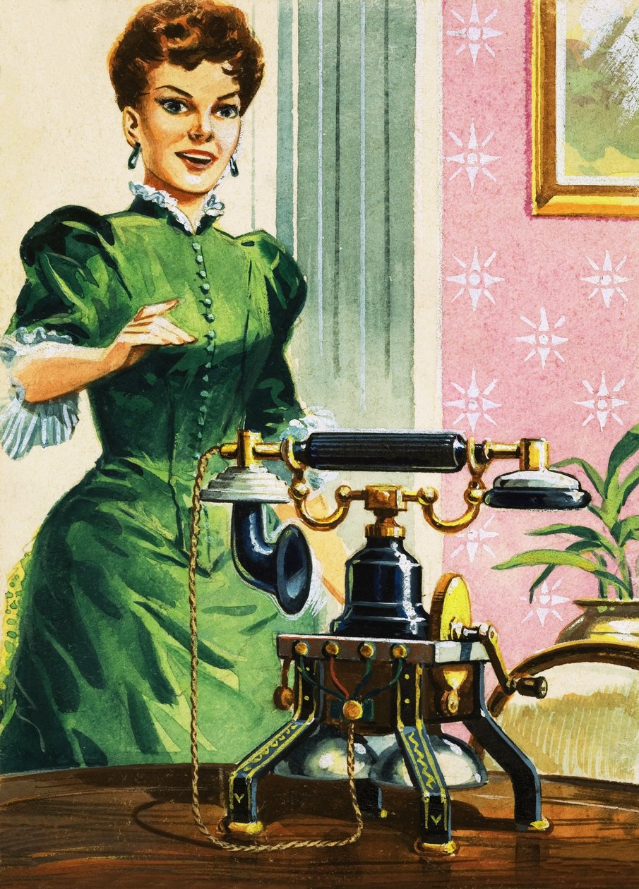 Voce sul filo, da "La storia della comunicazione". da Selby Donnison