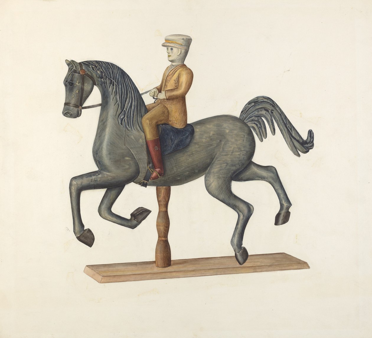 Cavallo con cavaliere da Selma Sandler