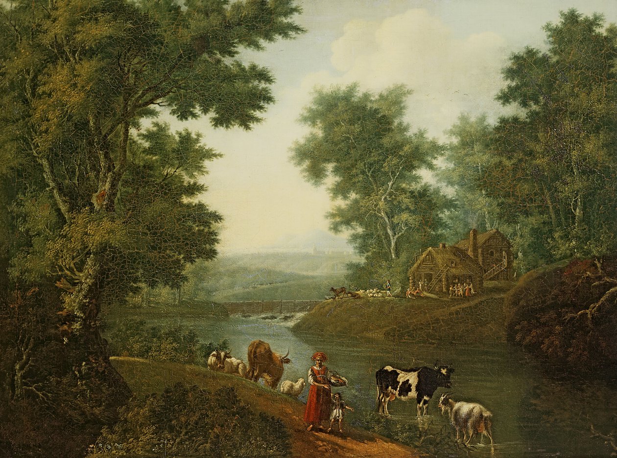 Paesaggio nei dintorni di Pietroburgo da Semyon Shchedrin