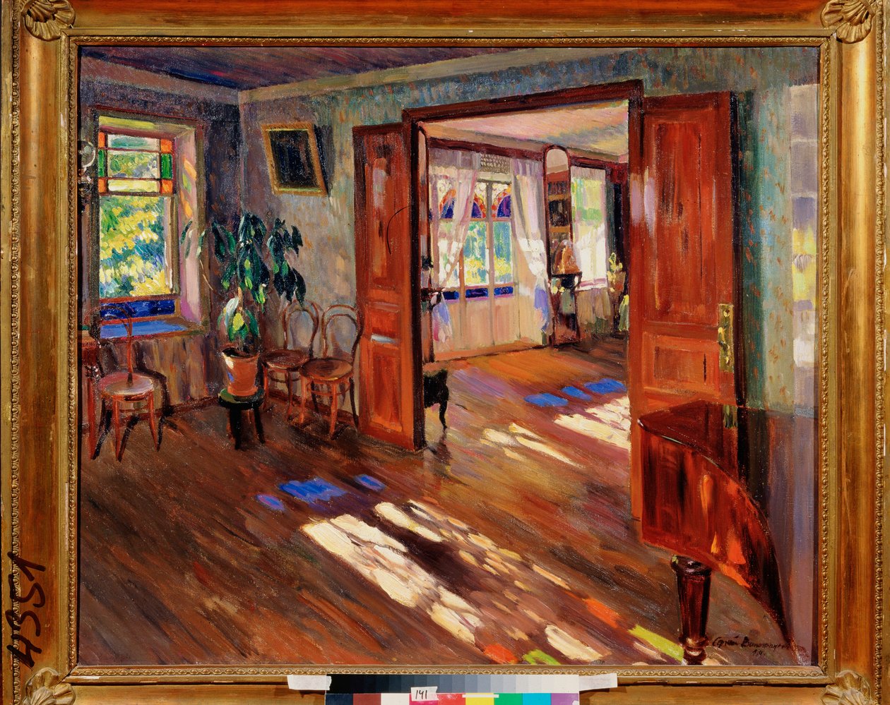 In una casa da Sergei Arsenevich Vinogradov