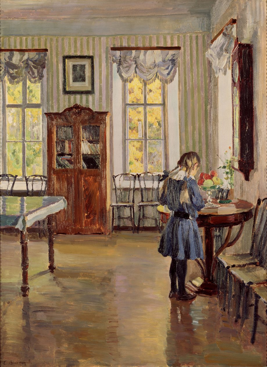 In una casa da Sergei Arsenevich Vinogradov