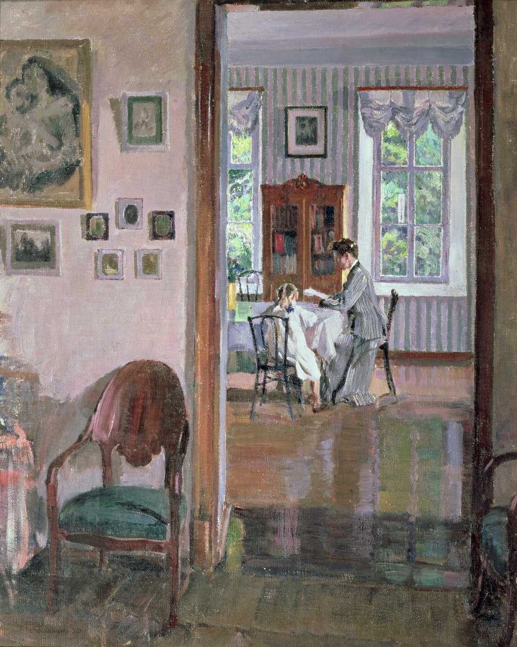 Interno da Sergei Arsenevich Vinogradov
