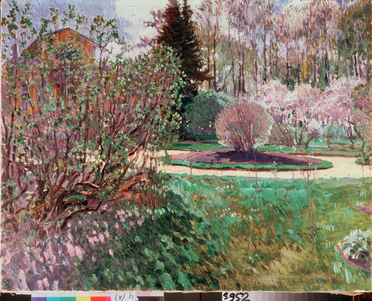Un giardino, primavera da Sergei Arsenevich Vinogradov